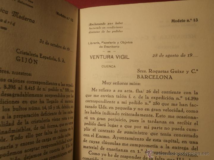 Libros de segunda mano: Impecable - Cartas Comerciales - Jos&eacute; de la Vega - 1944 - - Foto 7