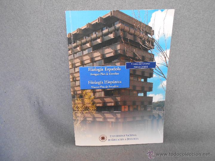 Gebrauchte B&uuml;cher: FILOLOGIA ESPA&Ntilde;OLA GUIA DEL CURSO 2002/3