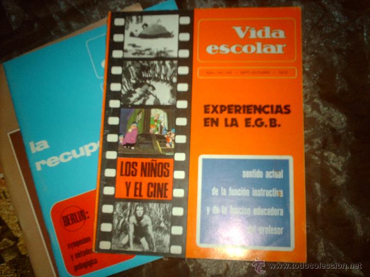 Libros de segunda mano: LOTE 6 EJEMPLARES VIDA ESCOLAR EGB - Foto 2