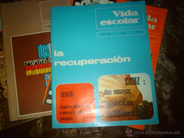 Libros de segunda mano: LOTE 6 EJEMPLARES VIDA ESCOLAR EGB - Foto 3
