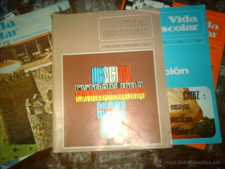 Libros de segunda mano: LOTE 6 EJEMPLARES VIDA ESCOLAR EGB - Foto 4