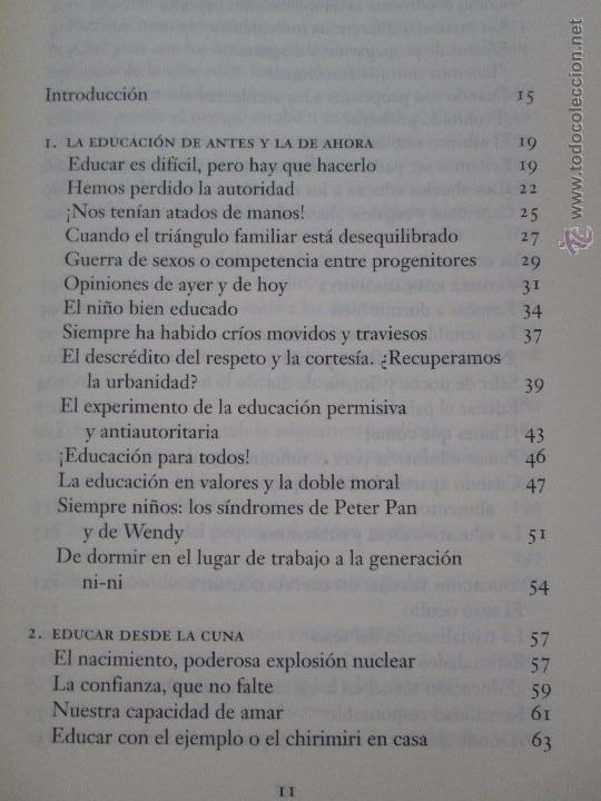 Libros de segunda mano: PAULINO CASTELLS. TENEMOS QUE EDUCAR. E.D. PENINSULA. - Foto 5