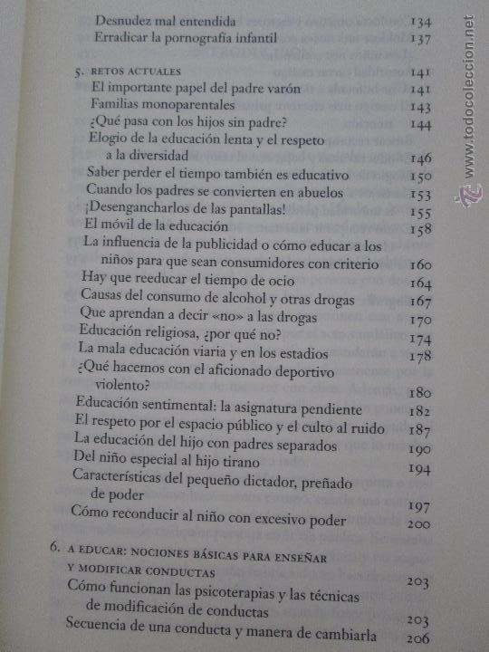 Libros de segunda mano: PAULINO CASTELLS. TENEMOS QUE EDUCAR. E.D. PENINSULA. - Foto 7