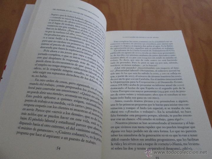 Libros de segunda mano: PAULINO CASTELLS. TENEMOS QUE EDUCAR. E.D. PENINSULA. - Foto 9