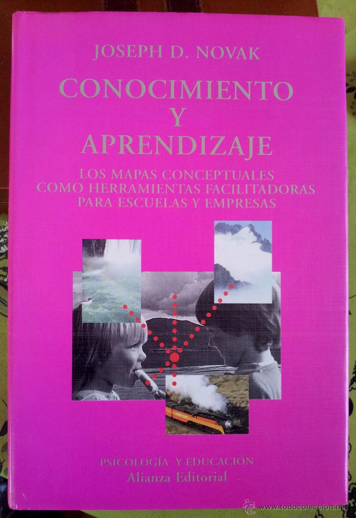 Livros em segunda m&atilde;o: CONOCIMIENTO Y APRENDIZAJE, JOSEPH D. NOVAK.