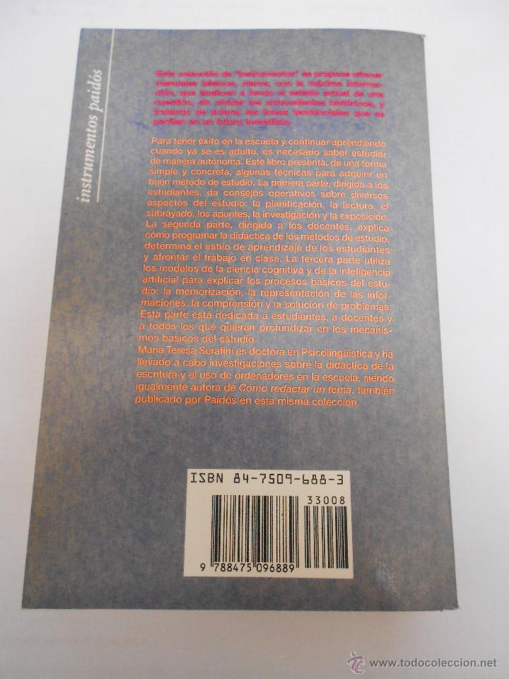 Libros de segunda mano: COMO SE ESTUDIA - Foto 3