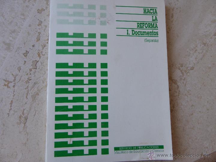 Libros de segunda mano: Hacia la Reforma. I Documentos (Separata) - Foto 1