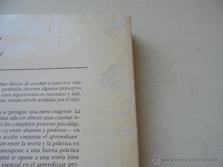 Libros de segunda mano: 12 FORMAS B&Aacute;SICAS DE ENSE&Ntilde;AR, UNA DID&Aacute;CTICA BASADA EN LA PSICOLOG&Iacute;A-HANS AEBLI-1988-NARCEA - Foto 6