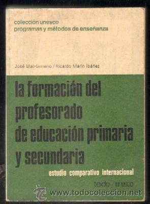 Libri di seconda mano: LA FORMACI&Oacute;N DEL PROFESORADO DE EDUCACI&Oacute;N PRIMARIA Y SECUNDARIA. ESTUDIO COMPARATIVO INTERNACIONAL