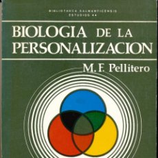 Libros de segunda mano: MANUEL FERNÁNDEZ PELLITERO, BIOLOGÍA DE LA PERSONALIZACIÓN, UNIVERSIDAD PONTIFICIA, 1981