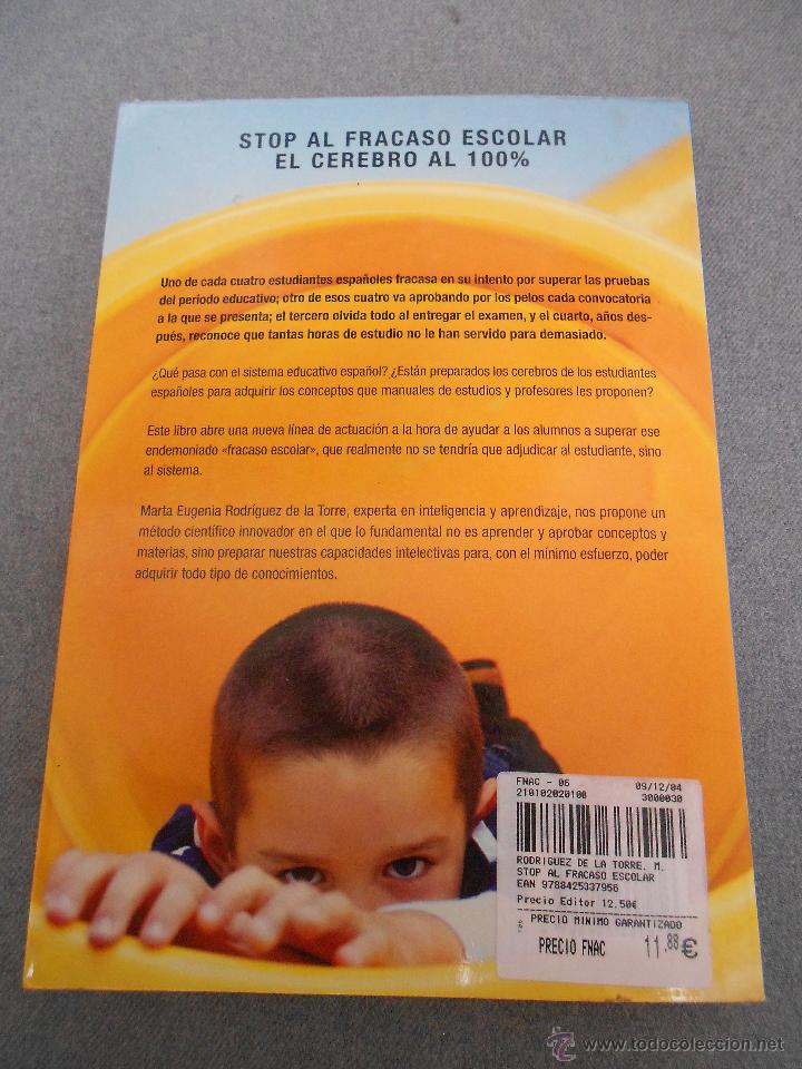 Libros de segunda mano: STOP AL FRACASO ESCOLAR - Foto 3