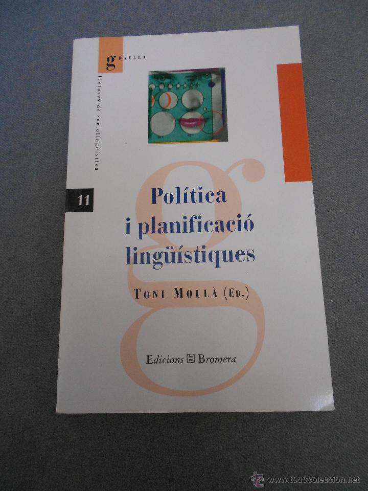 Libros de segunda mano: POLITICA I PLANIFICACIO LING&Uuml;ISTIQUES