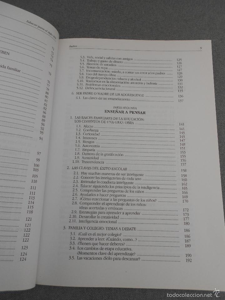 Libros de segunda mano: EDUCAR PARA EL SIGLO XXI - Foto 4