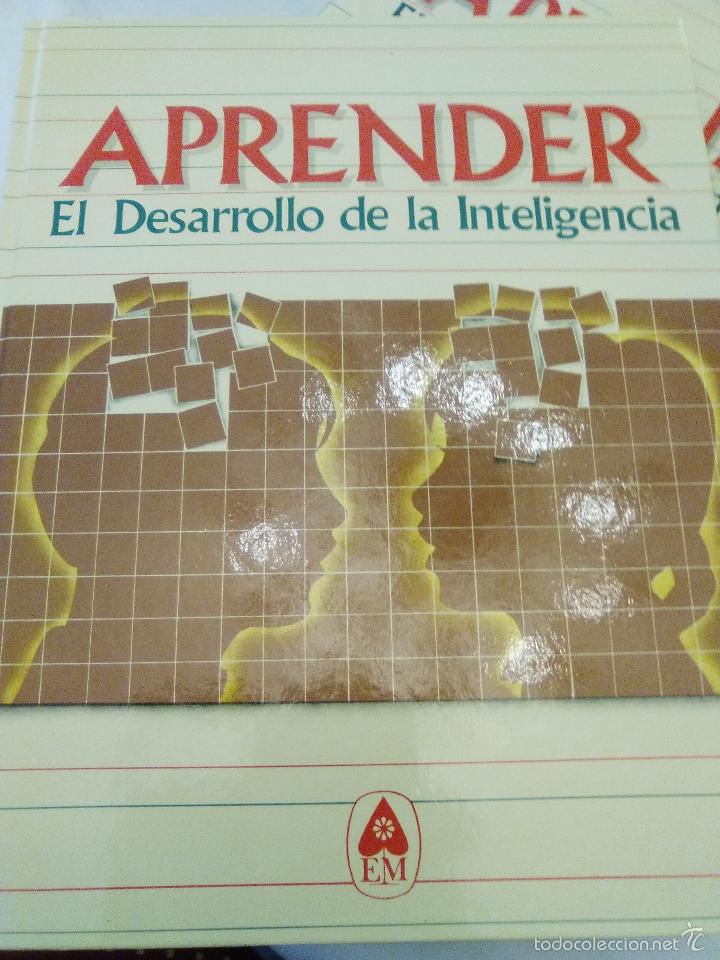 Libros de segunda mano: SEIS TOMOS APRENDER EL DESARROLLO DE LA INTELIGENCIA, CON SU CAJA - Foto 2