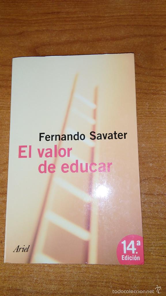 Libros de segunda mano: El valor de educar-Fernando Savater - Foto 1