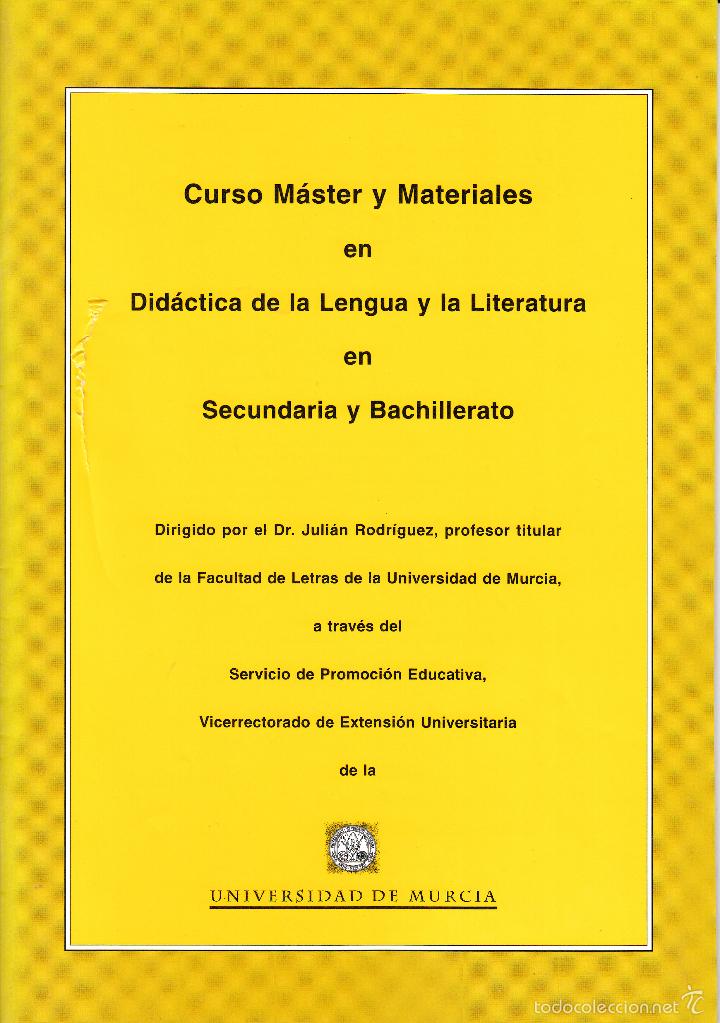 Gebrauchte B&uuml;cher: DID&Aacute;CTICA DE LA LENGUA Y LA LITERATURA EN SECUNDARIA Y BACHILLERATO.PROGRAMA Y ORIENTACION. 48 PAGS.
