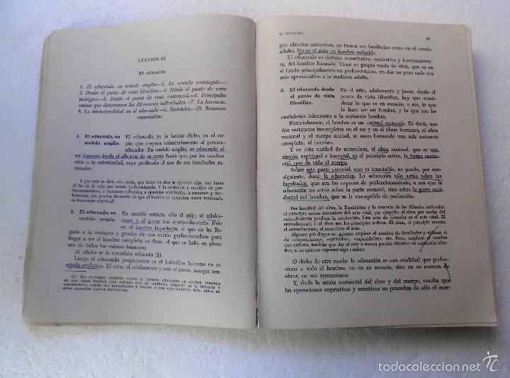 Libros de segunda mano: Curso de pedagog&iacute;a - Foto 2