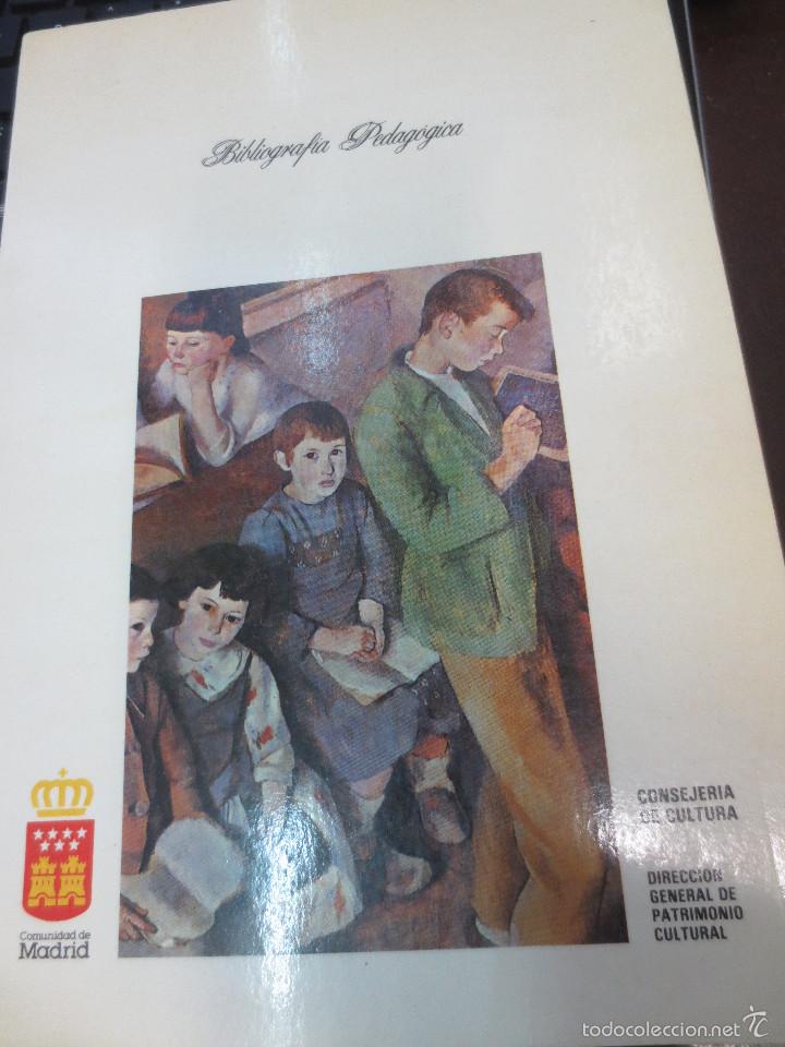 Libros de segunda mano: BIBLIOGRAFIA PEDAG&Oacute;GICA TOMO 1 A&Ntilde;O 1988