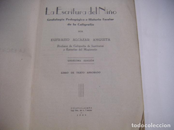 Gebrauchte B&uuml;cher: LIBRO LA ESCRITURA DEL NI&Ntilde;O GRAFOLOG&Iacute;A, PEDAGOG&Iacute;A E HISTORIA LIBRO DE TEXTO 1948