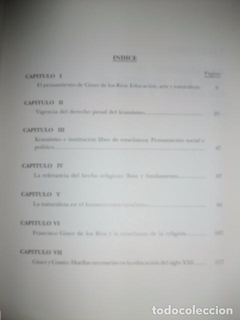 Libros de segunda mano: Jornadas homenaje a Giner de los R&iacute;os - Foto 2