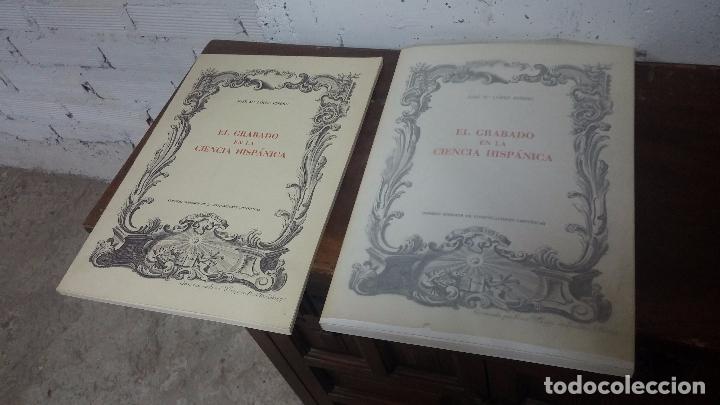 Libros de segunda mano: El grabado en la ciencia hispanica - Foto 1