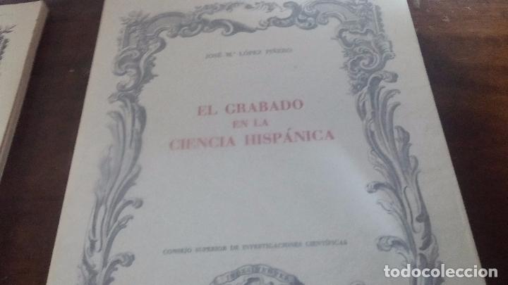 Libros de segunda mano: El grabado en la ciencia hispanica - Foto 38