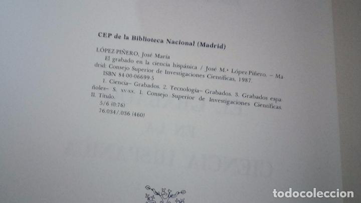 Libros de segunda mano: El grabado en la ciencia hispanica - Foto 39