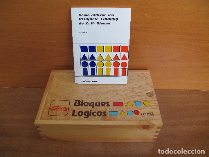 Libros de segunda mano: C&Oacute;MO UTILIZAR LOS BLOQUES L&Oacute;GICOS DE Z.P.DIENES + MATERIAL DE MADERA BLOQUES L&Oacute;GICOS. GOULA.-