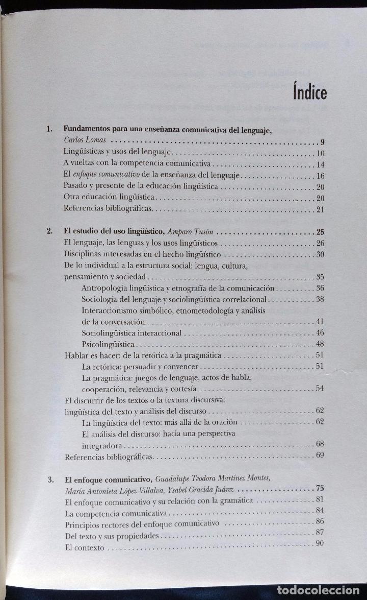 Libros de segunda mano: FUNDAMENTOS PARA UNA ENSE&Ntilde;ANZA COMUNICATIVA DEL LENGUAJE | GRA&Oacute; 2015 - Foto 3