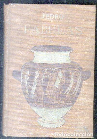 Libros de segunda mano: FEDRO FABULAS. A-ESC-1568