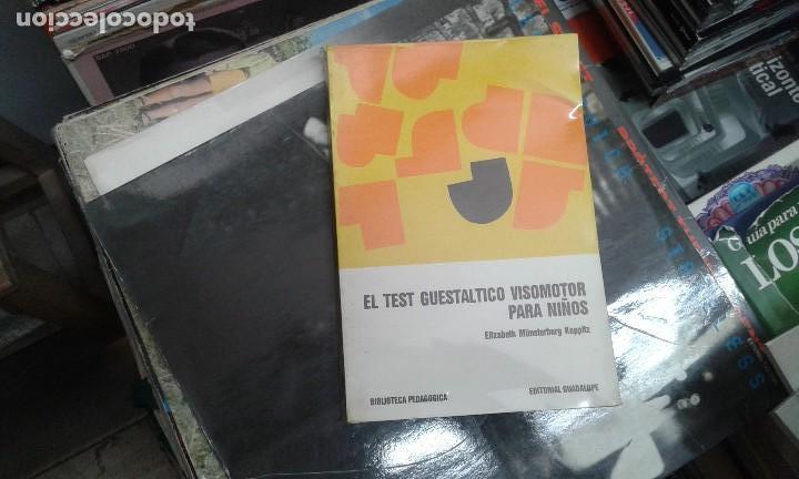 Libros de segunda mano: EL TEST GUEST&Aacute;LTICO VISOMOTOR PARA NI&Ntilde;OS - ELIZABETH M&Uuml;NSTERBERG KOPPITZ.
