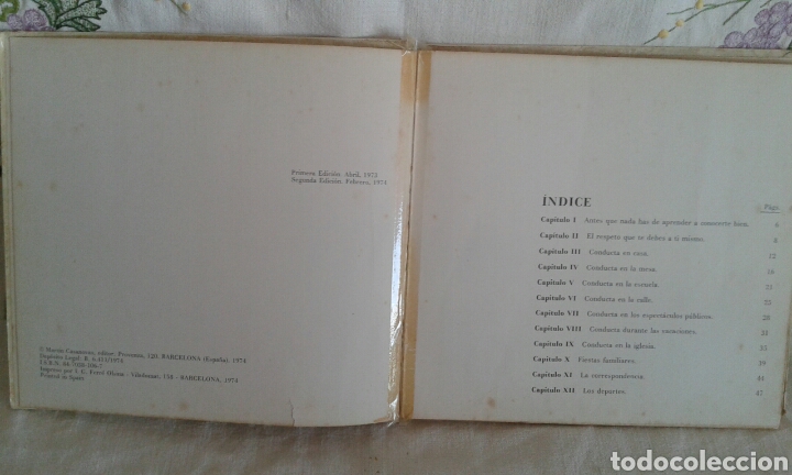 Libros de segunda mano: El libro de los buenos modales (1974) - Foto 5