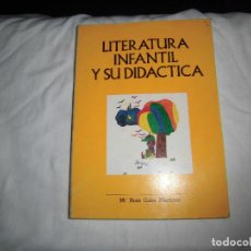 Libros de segunda mano: LITERATURA INFANTIL Y SU DIDACTICA.Mª ROSA CABO MARTINEZ.OVIEDO 1986