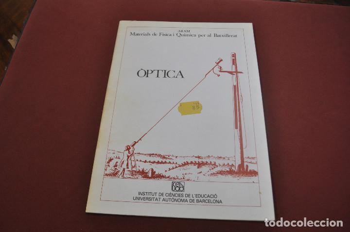 Libros de segunda mano: aram materials de f&iacute;sica i qu&iacute;mica per al batxillerat - &ograve;ptica - PE5