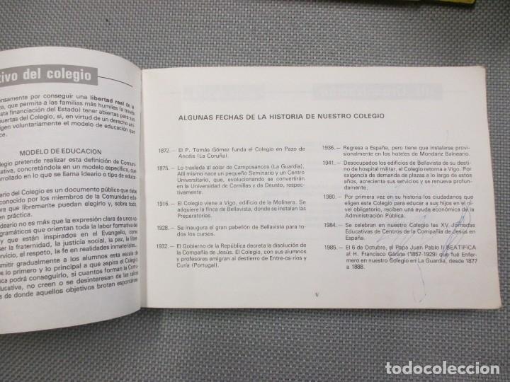 Libros de segunda mano: CATÁLOGO 1988/1989. COLEGIO APÓSTOL SANTIAGO - JESUITAS. VIGO ALUMNOS PROFERORES FOTOS ETC - Foto 3 - 241647760