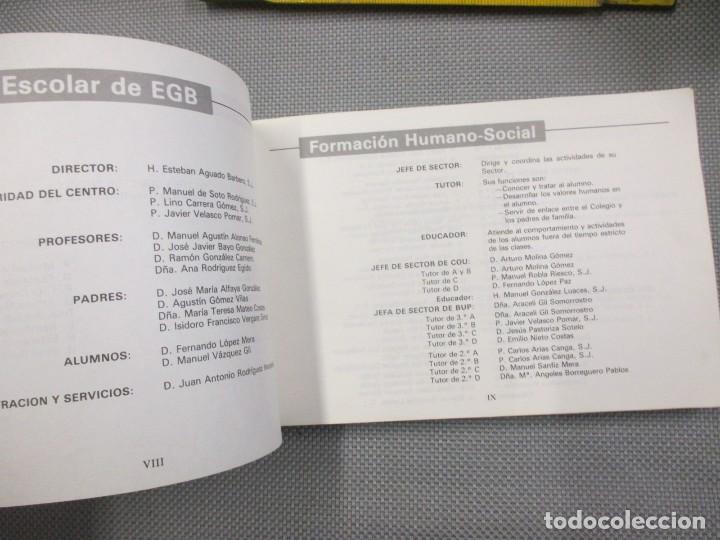 Libros de segunda mano: CATÁLOGO 1988/1989. COLEGIO APÓSTOL SANTIAGO - JESUITAS. VIGO ALUMNOS PROFERORES FOTOS ETC - Foto 5 - 241647760