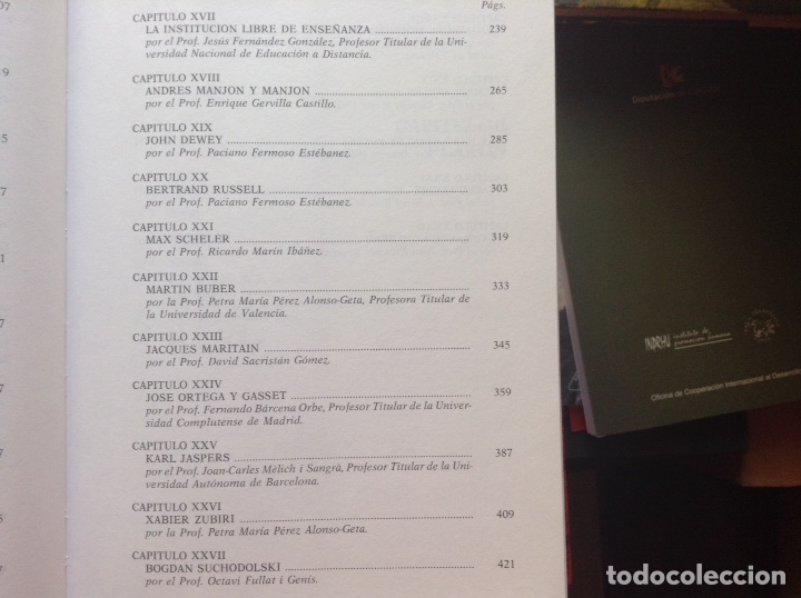 Libros de segunda mano: Filosof&iacute;a de la educaci&oacute;n hoy. - Foto 4