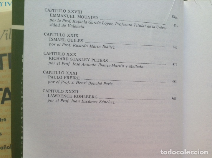 Libros de segunda mano: Filosof&iacute;a de la educaci&oacute;n hoy. - Foto 5