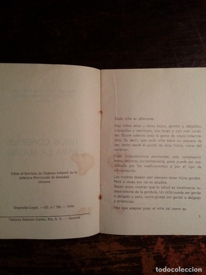 Libros de segunda mano: UNOS CONSEJOS PARA LA MADRE . - Foto 3