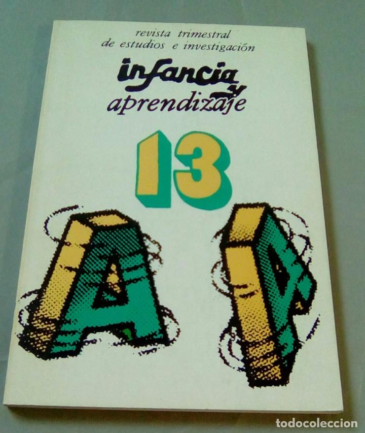 Libros de segunda mano: INFANCIA Y APRENDIZAJE 13 - Foto 1