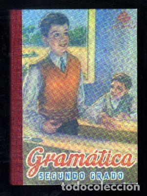 Libros de segunda mano: GRAMATICA - SEGUNDO GRADO. (FACSIMIL). - A-ESC-1625. - Foto 1