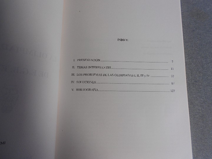 Libros de segunda mano: LA OLIMPIADA MATEMATICA DE EGB EN CASTELLON - Foto 3