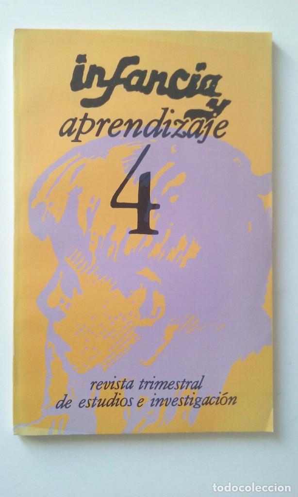 Libros de segunda mano: INFANCIA Y APRENDIZAJE N&ordm;4 - Foto 1