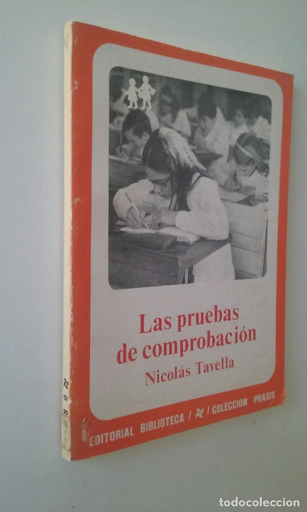 Libros de segunda mano: Las pruebas de comprobacion - Nicolas Tavella - Foto 2