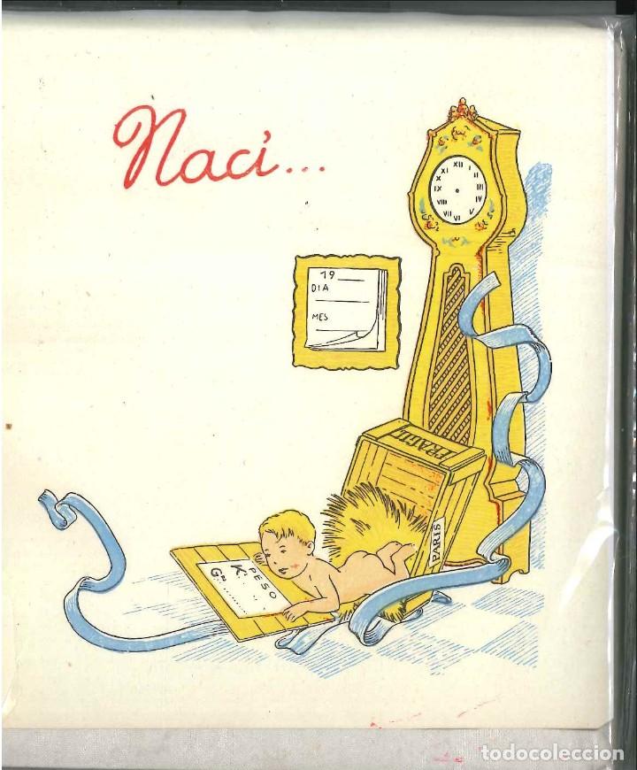 Libros de segunda mano: NACI INFANCIA DEL BEBE DE LOS A&Ntilde;OS 50 ALBUM PRECIOSO