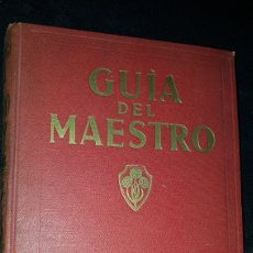 Libros de segunda mano: GUIA DEL MAESTRO 1942 ZARAGOZA. Lote 110805751