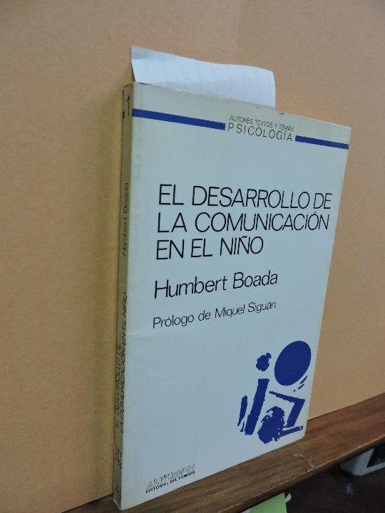Libros de segunda mano: El desarrollo de la comunicacio?n en el ni&ntilde;?o. BOADA, Humbert. - Foto 1