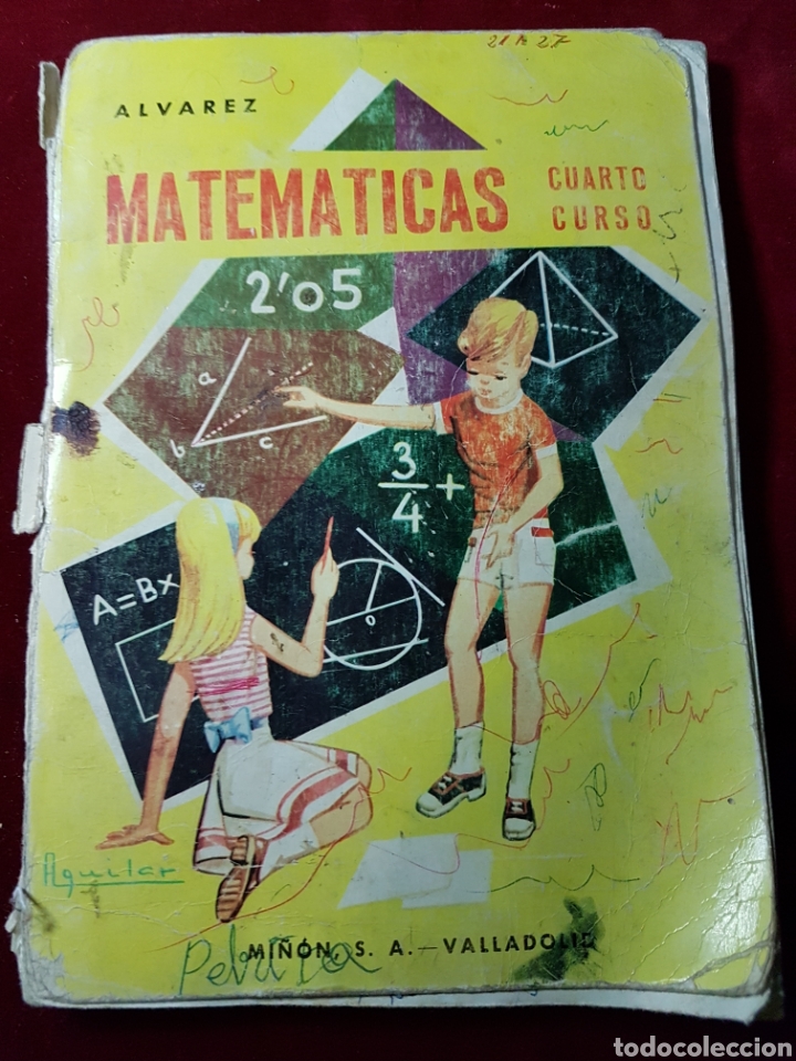 Libros de segunda mano: Libro escuela Matematicas 1966 - Foto 1