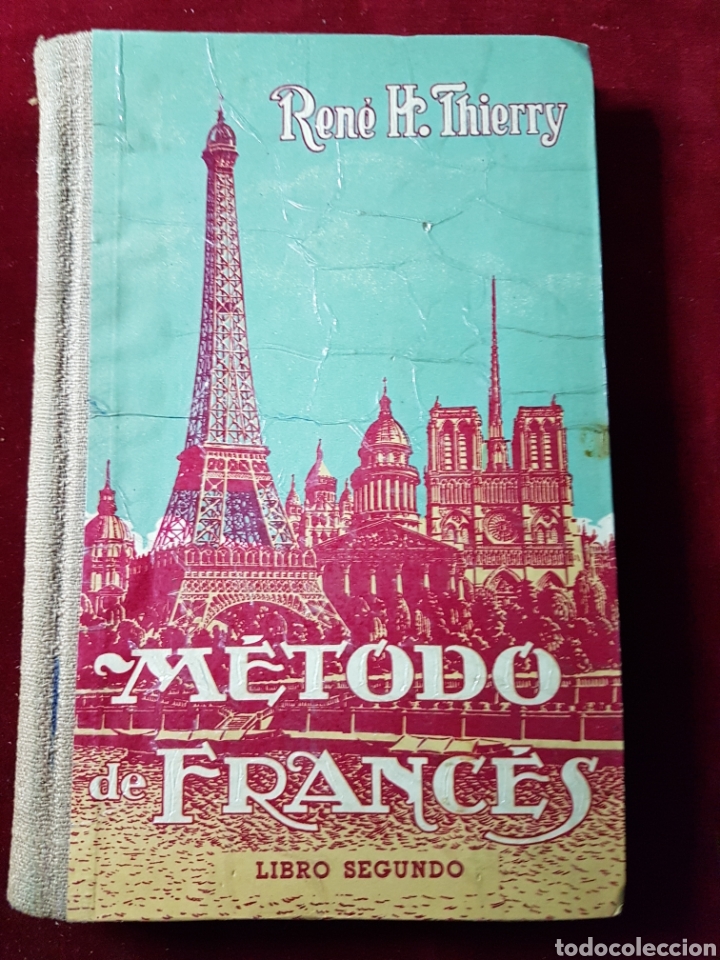 Libros de segunda mano: Libro escuela metodo de frances 1965 - Foto 1