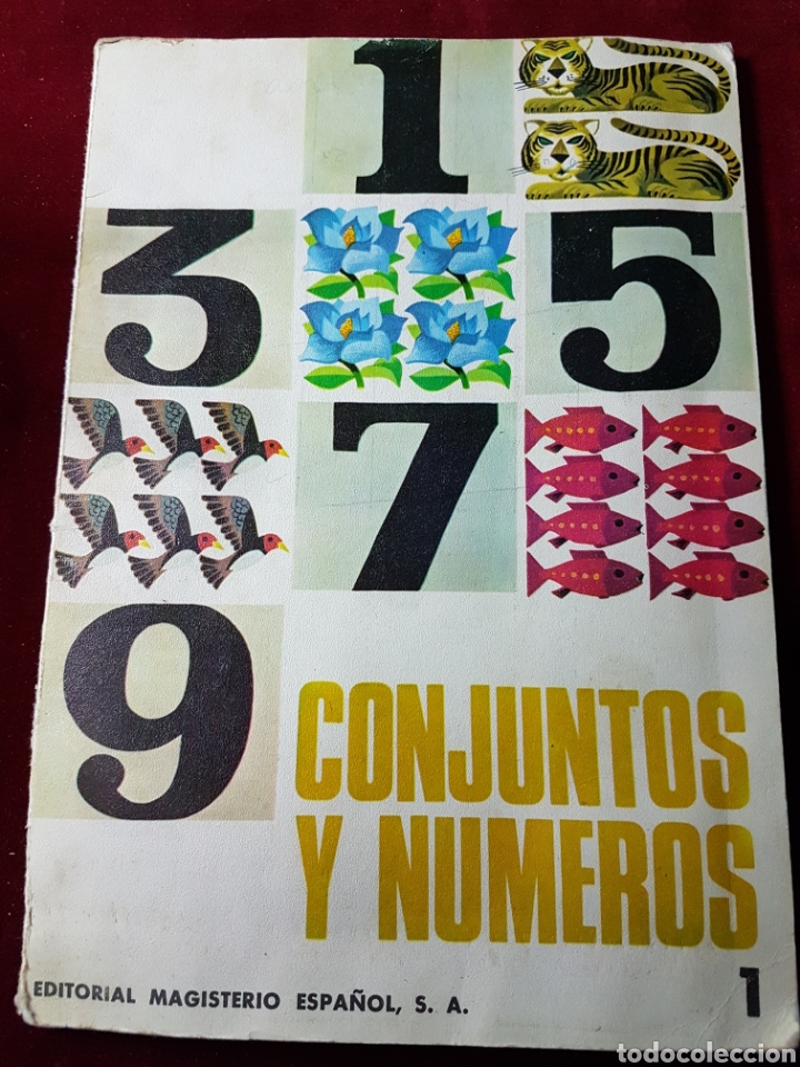 Libros de segunda mano: Libro escuela conjuntos y numeros 1967 - Foto 1